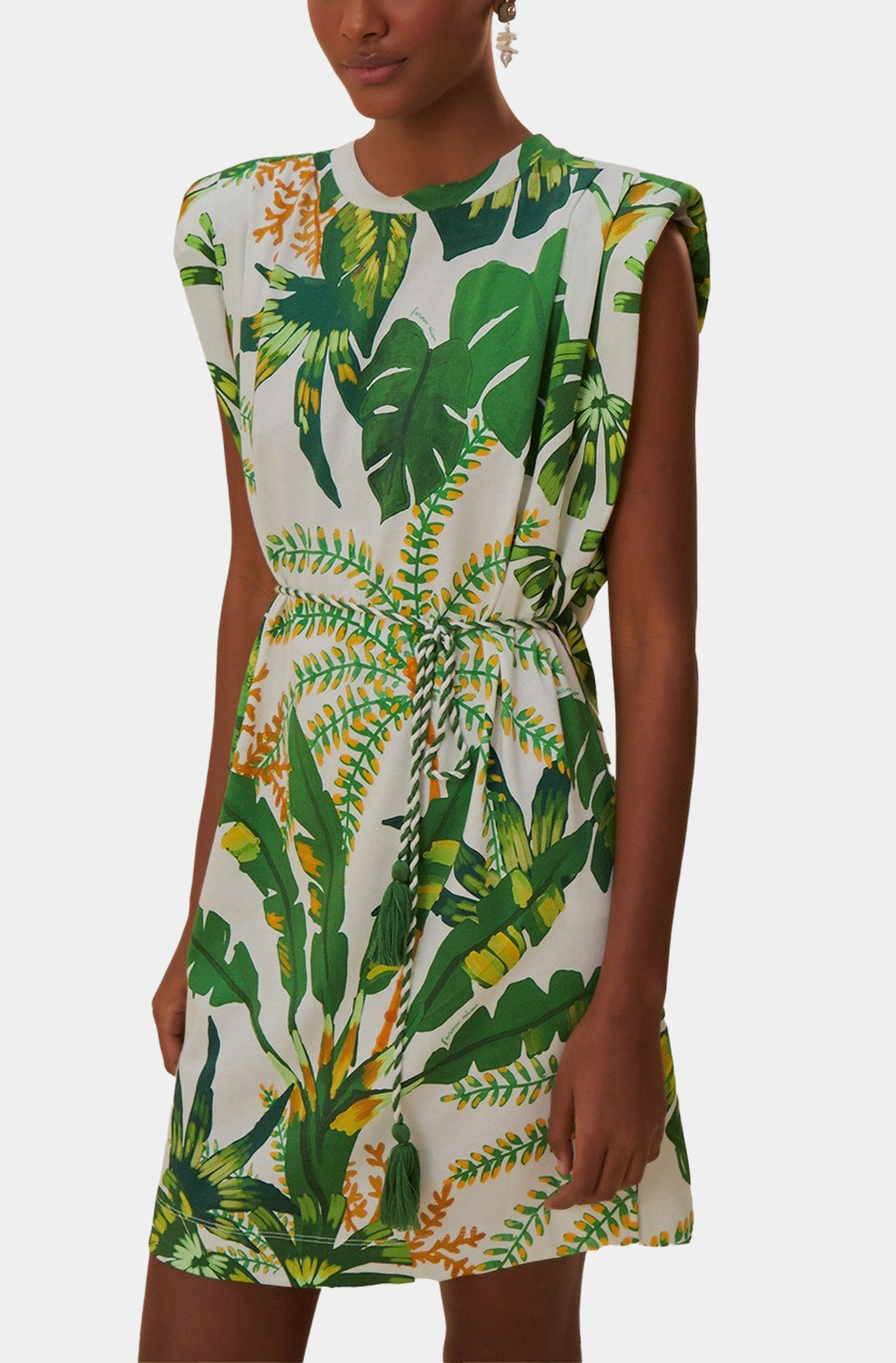 Tropical t clearance shirt dress